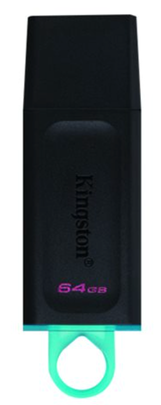 Pendrive Kingston 64GB USB 3.2 Gen 1 Datatraveler Exodia Black – IT